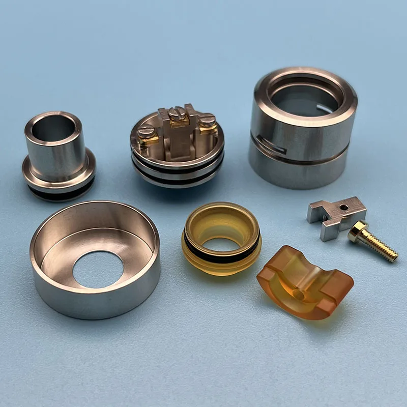 matty RDA Verstuiver Tank dubbele Single Coil 22mm 316SS Materiaal 510 Druipend Met Squonk BF PIN Voor 510 Vape BOX Mod