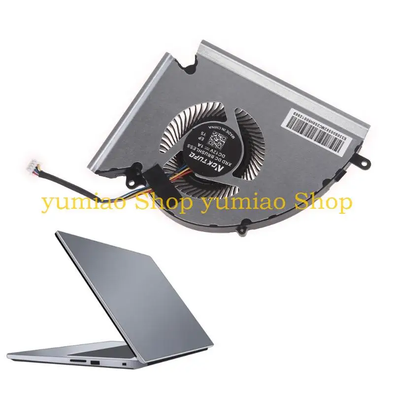 587B مروحة تبريد الكمبيوتر المحمول الجديدة لـ MSI GP76 LEOPard GE76 RAIDER PABD1A010SHR NOTERAITAR 12V 0.6A 4-PIN 4-WIRES