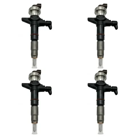 Комплект из 4 форсунок Common Rail для дизельных двигателей 095000-6980 8980116045, совместимые с Isuzu D-Max 3.0L 4JJ1, 2007-2020 гг., на замену