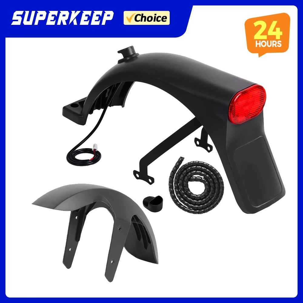 

Mudguard Front Rear Fender for Xiaomi Mi5 Max Electric Scooter LED Taillight Bracket for Mi5 Max Line Protector Replace Parts