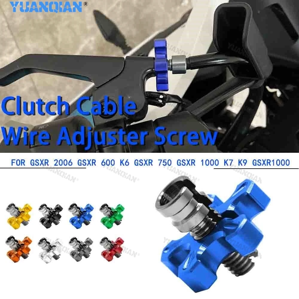 

Motorcycle CNC Billet Clutch Cable Wire Adjuster Screw M8*1.25 For Honda CB599 CBR600RR CB600 HORNET CBR 600 F2 F3 F4 F4i bn600