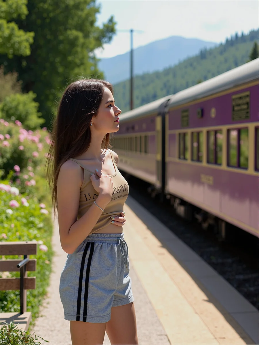 サイドストライプ スポーティ ショーツ レディース タッセル刺繍 フリル付きスコート プリーツ フリル付き 若々しい プレッピー カワイイ スリム キュート パッチワーク ホリデー