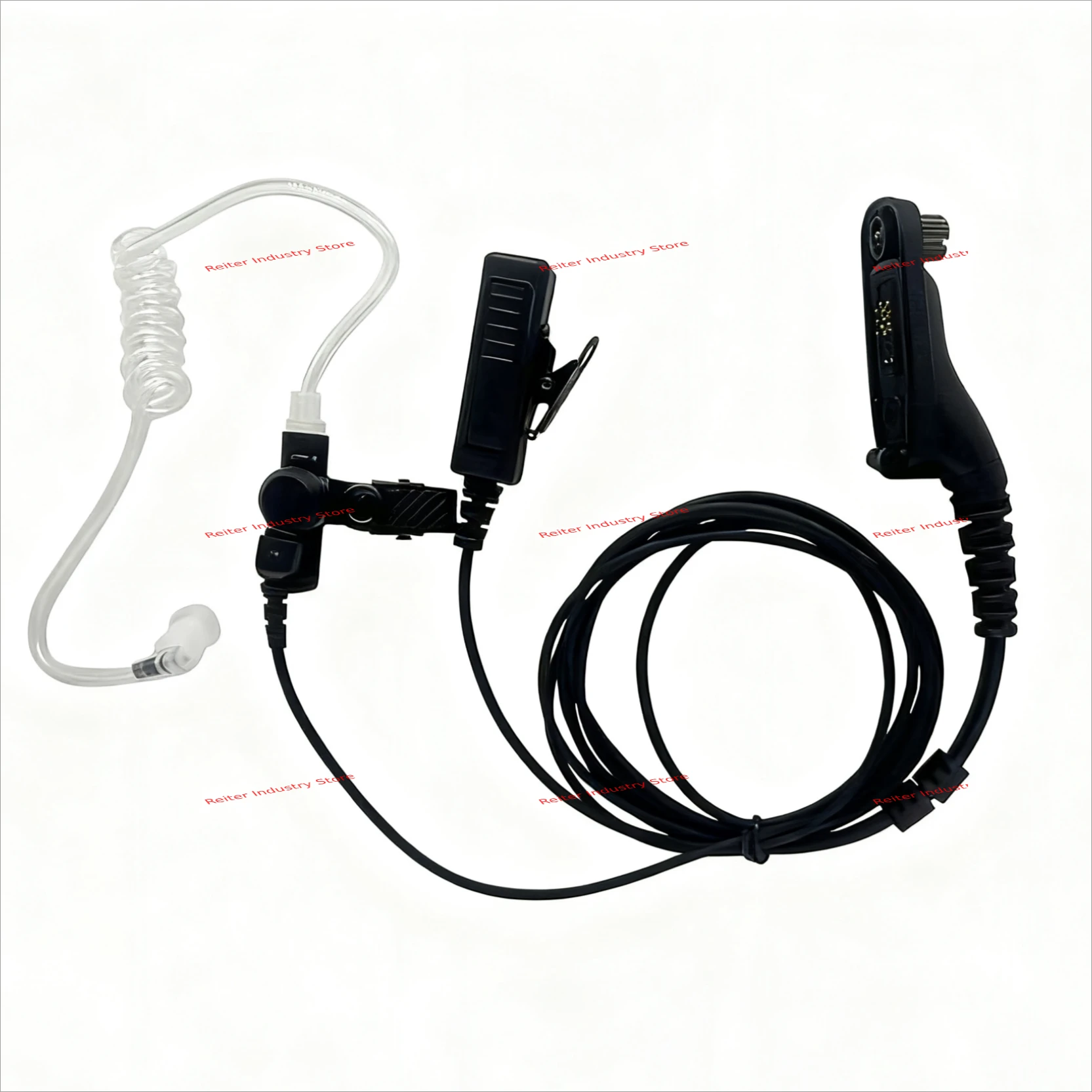 1Pcs Air Tube Earpiece Microphone PTT Headset For DP3400 DP3601 DP4401 DP4601e DP4800 DP4801e DGP4150 Walkie Talkie Accessories view 3