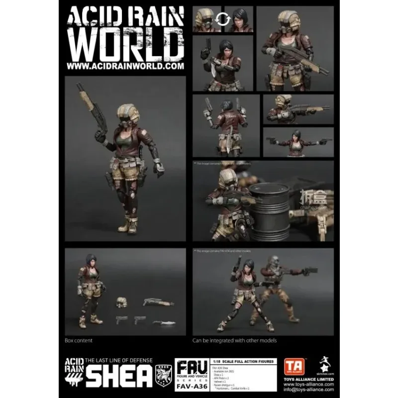 TOYS ALLIANCE Oryginalny Acid Rain War FAV-A35 Viper God Gunner A36 Sia A37 Gotowy Model Żołnierza Mobilnego, Zabawka, Prezent