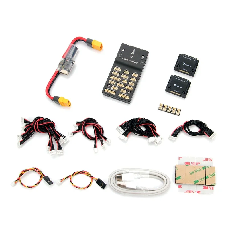 Imagem -03 - Holybro Pixhawk 6c Autopilot H743 Flight Controller Caixa de Alumínio Pm02 Pm07 Power Module M8n Gps para rc Multirotor dr on Novo