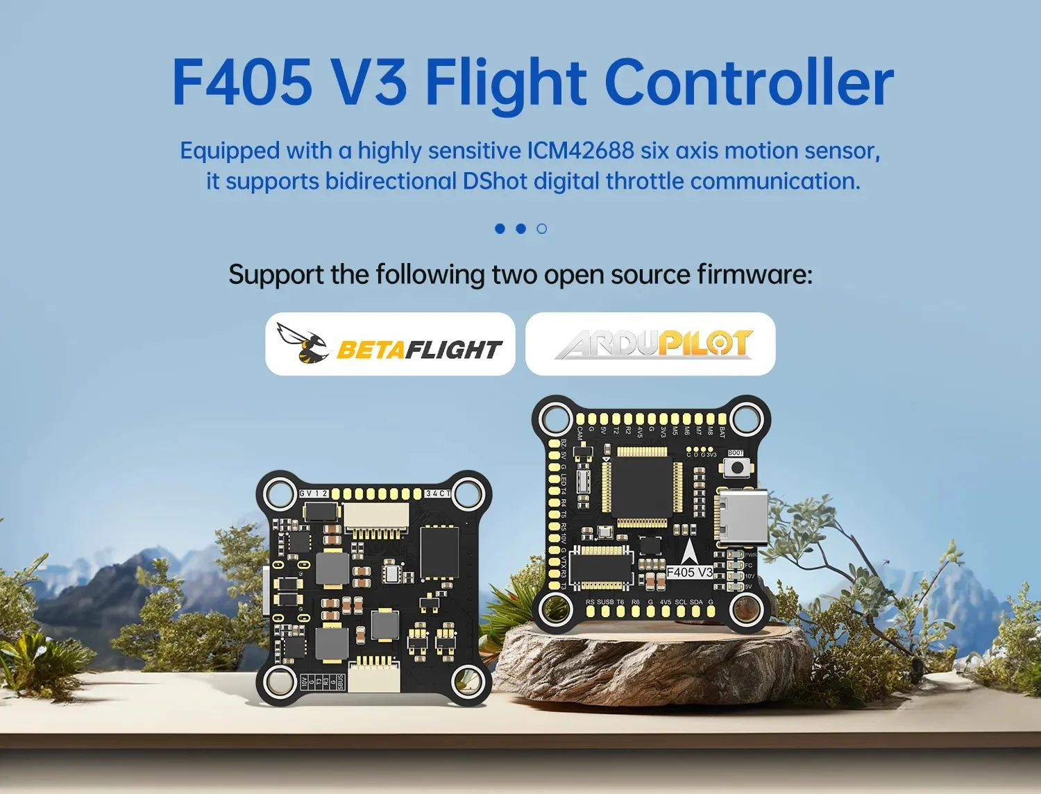 BrotherHobby Returner 3-6S F405 V3 Betaflight Flight controller FC IMU ICM-42688