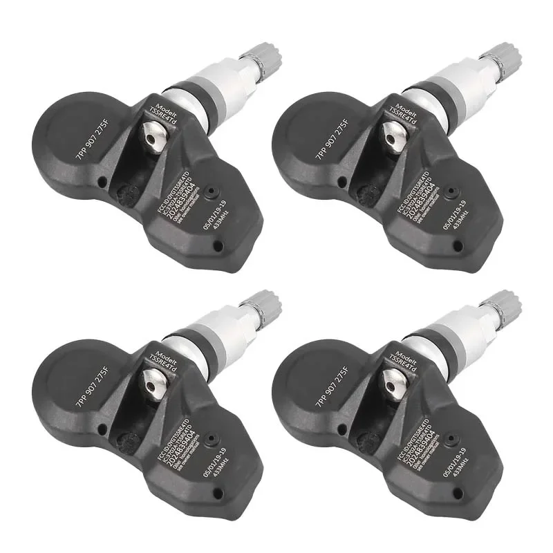 

4pcs 7PP907275F Tire Pressure Monitor Sensor TPMS 433MHz For audi A4 B7 B8 A6 C6 A8 D4 Q7 R8 RS4 S4 S6 for Porsche vw Touareg