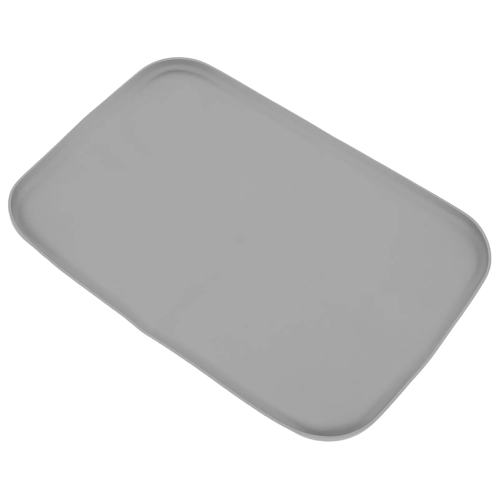 Silicone Drip Tray Grey Rectangular Non Slip Mat Dehumidifier Humidifier Water Dispenser Coffee Machine Espresso Kitchen Counter