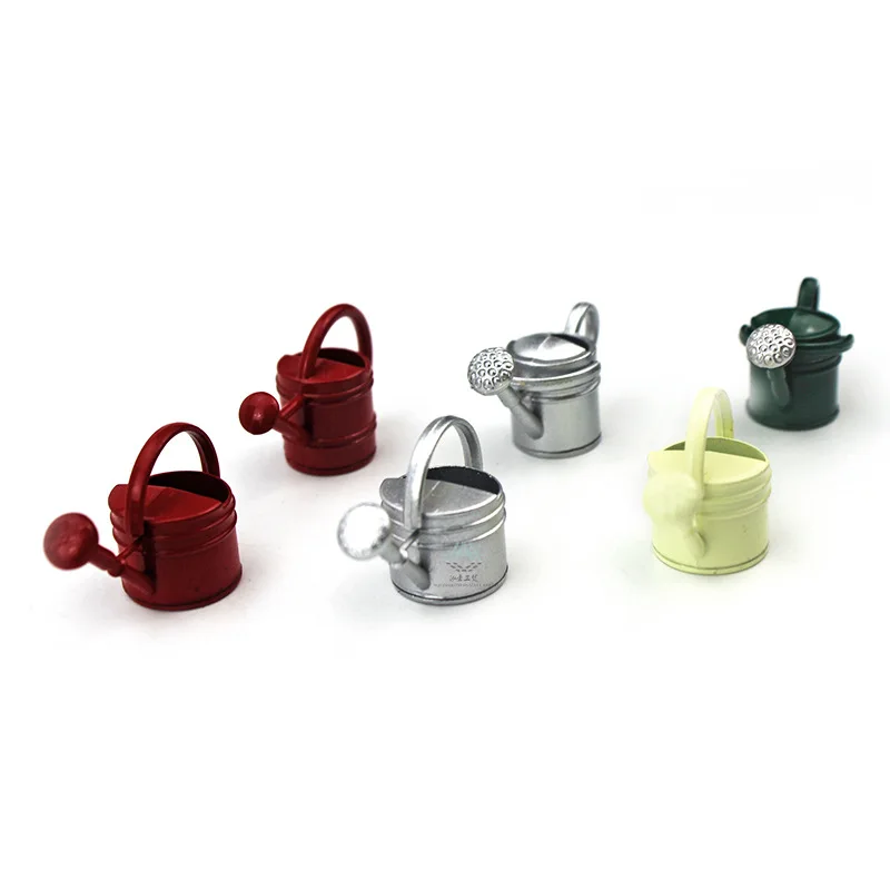 1:12 マイクロシーン装飾ドールハウスミニチュア食品プレイシーンモデルミニチュアガーデンじょうろドールハウスアクセサリーおもちゃ