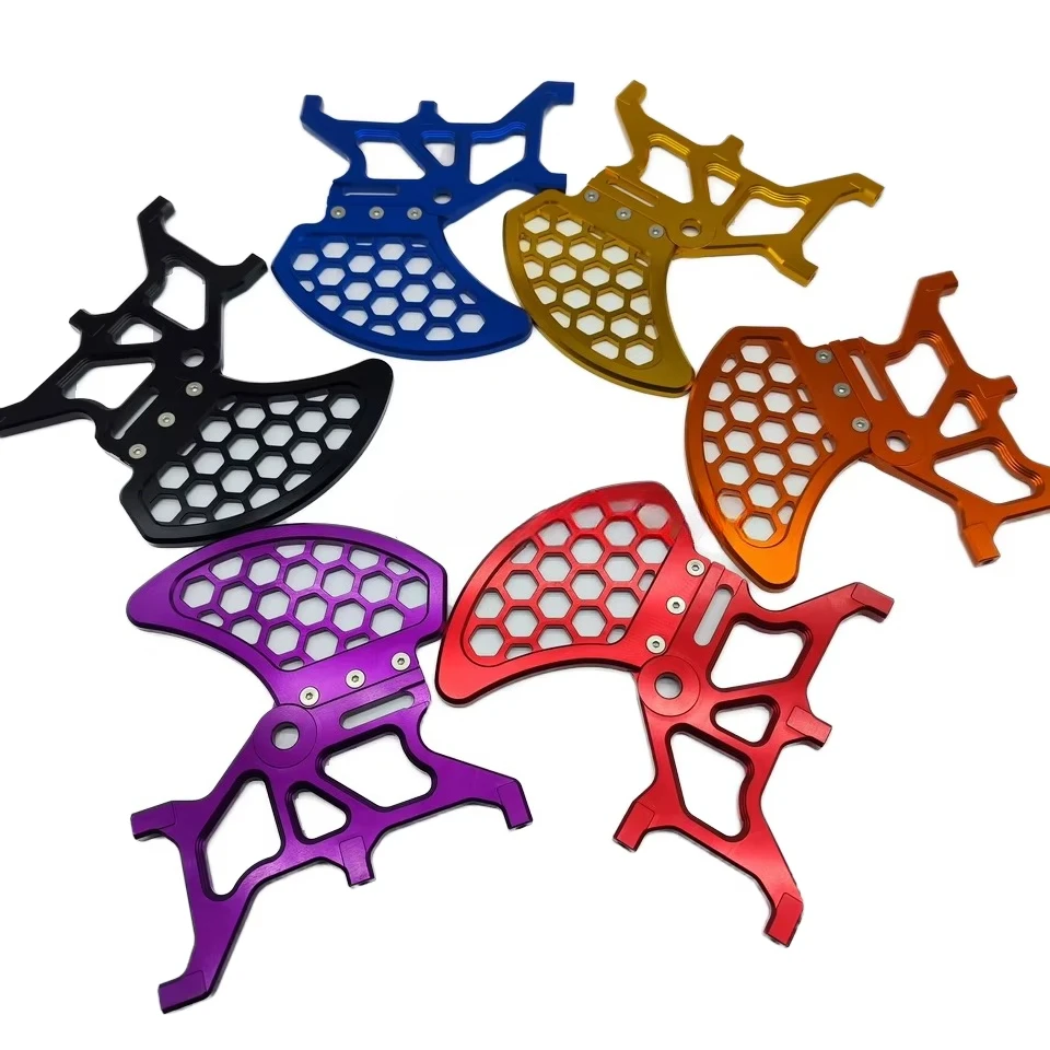 

Part Strengthened for E-Ride SS Pro Sur Ron Light Bee Dual Caliper Bracket Disc Protection 203mm Motorcycle Accessories