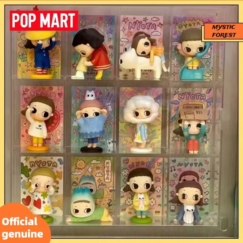 POP MART Nyota Fluffy Life Series Blind Box Nyota Kawaii