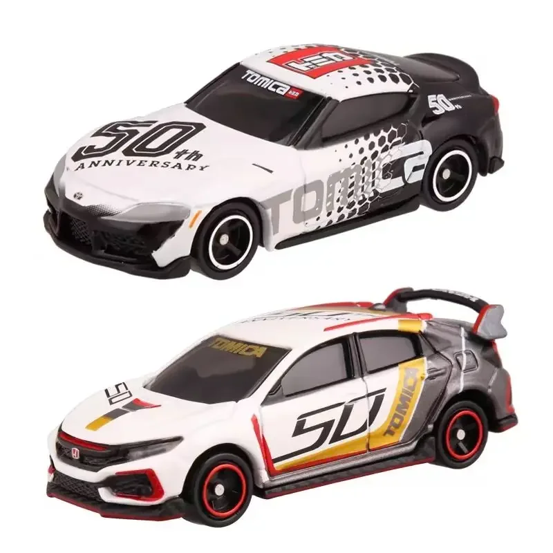 TOMY Domeka Simulatie Auto Legering Auto Honda Civic 50th Anniversary Edition, Collectiemodel