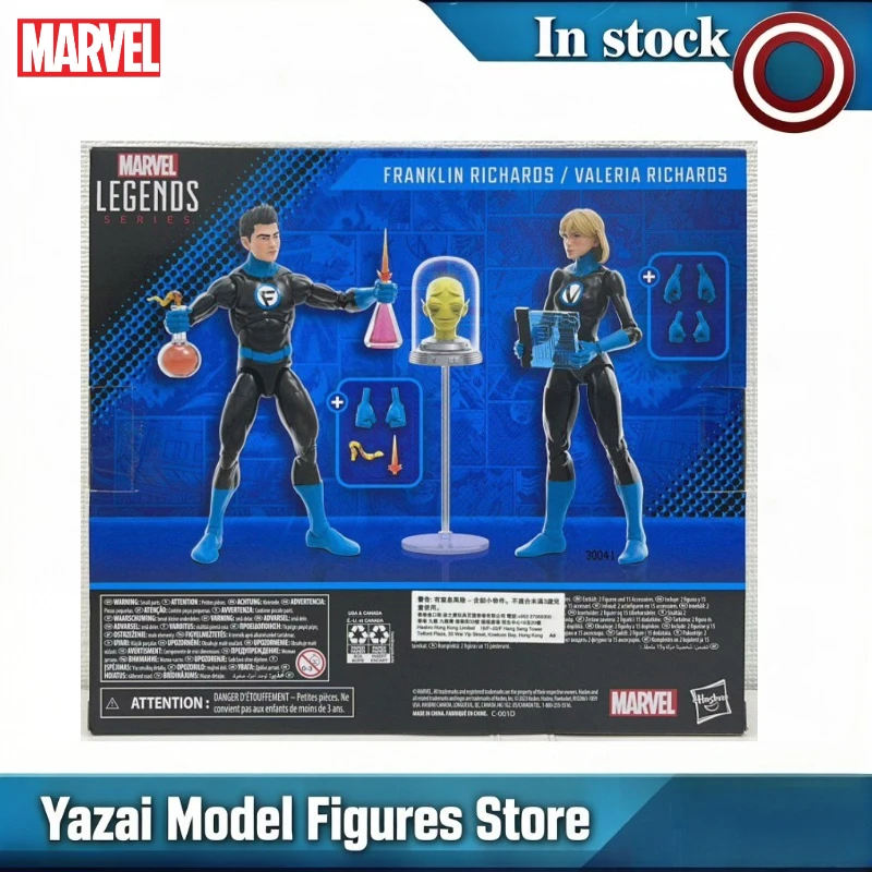 

Оригинальная серия Marvel Legend: Фантастическая четверка, фигурки Фрэнклин Ричардс / Валерия Ричардс, игрушки-модели, подарок