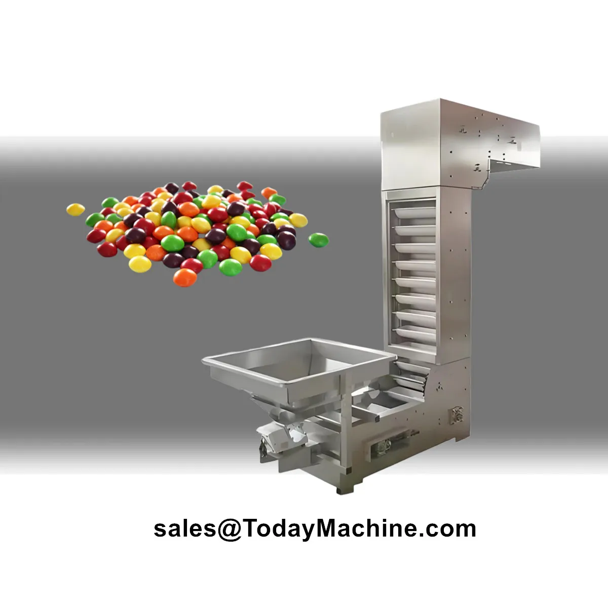 Ведро-лифт типа Z, конвейерный подъемник для орехов, конфет, картофеля, помидоров, чипсов