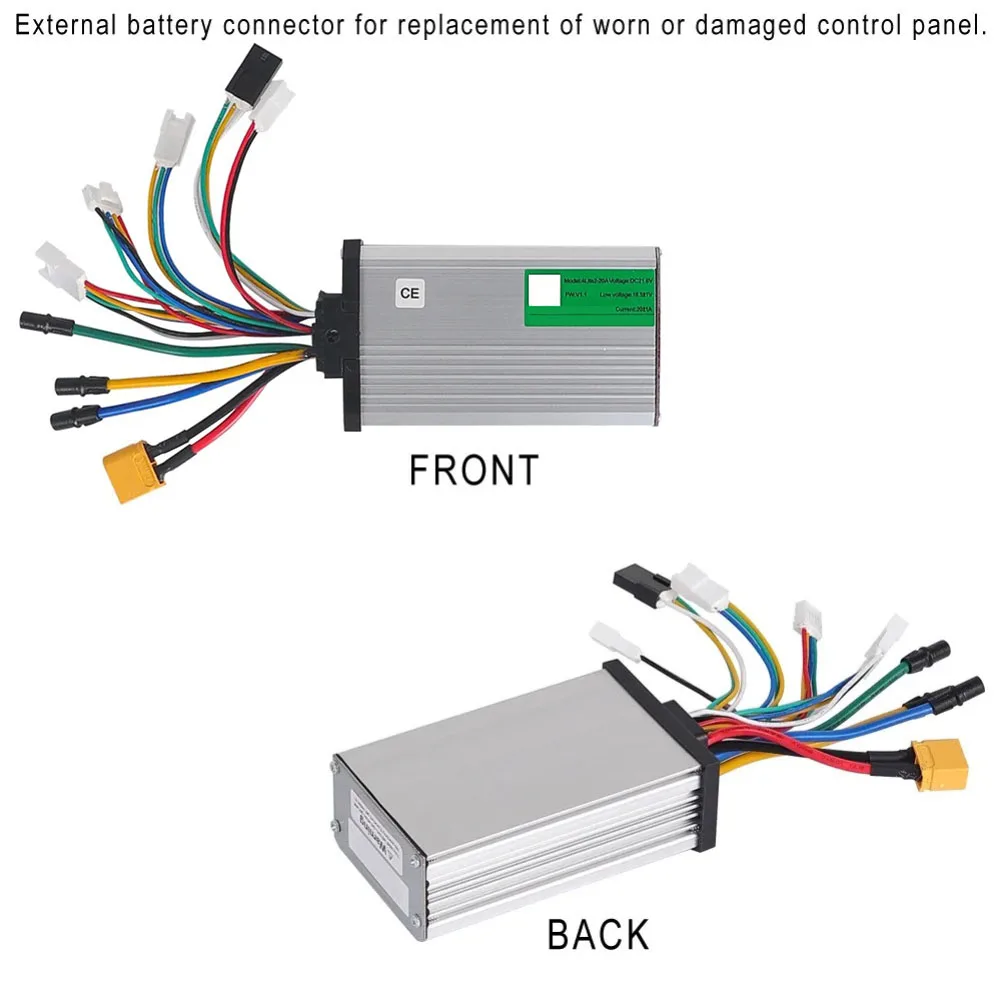 

Ремонт электрического скутера Контроллер электрического скутера Управление основной платой Материал из алюминиевого сплава Легкий дизайн