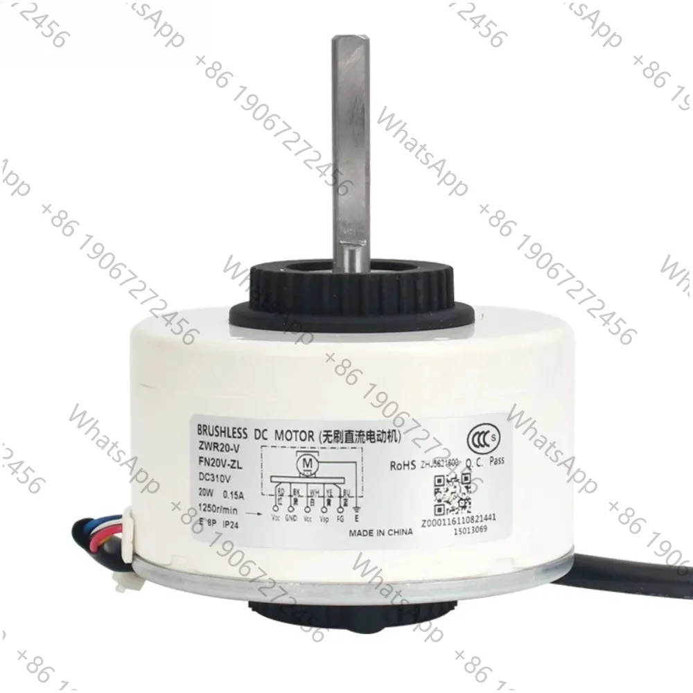 Air Conditioner Indoor Unit DC Fan Motor ZWR20-V DC310V 20W 1250RPM FN20V-ZL Conditioning Parts