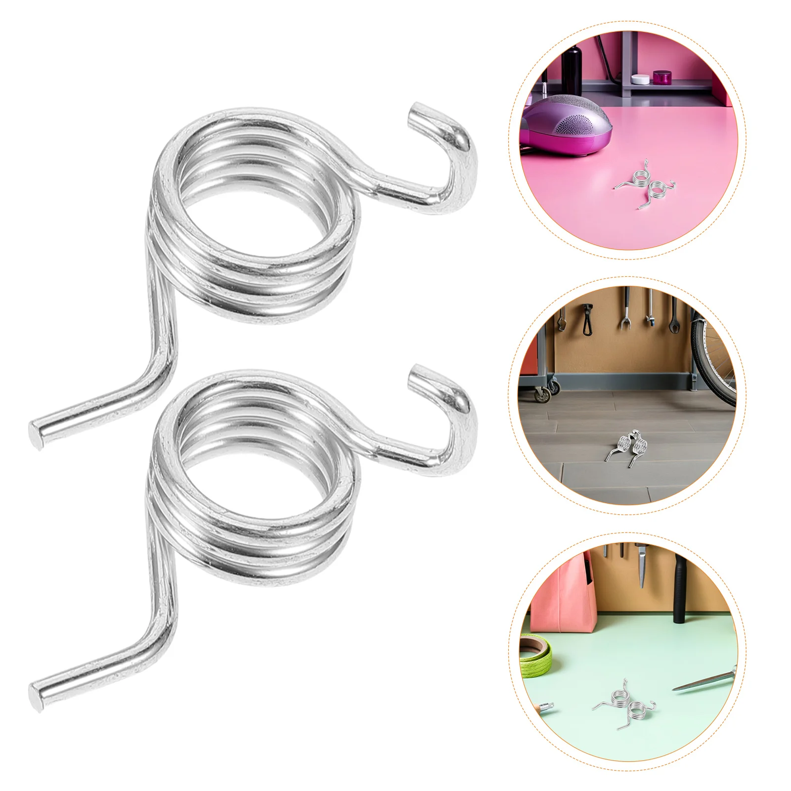 

3pcs Motorcycle Footpeg Springs Universal Brake Pedal Return Spring Kit For Dirt Bike Atv Scooter Off-Road Repairing Maintenance