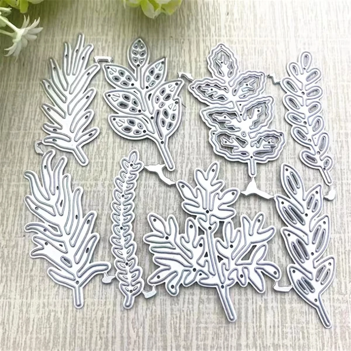 Leaf Plant Combo Metal Cutting Dies DIY Scrapbooking Card Making Embossing Craft Die Cuts