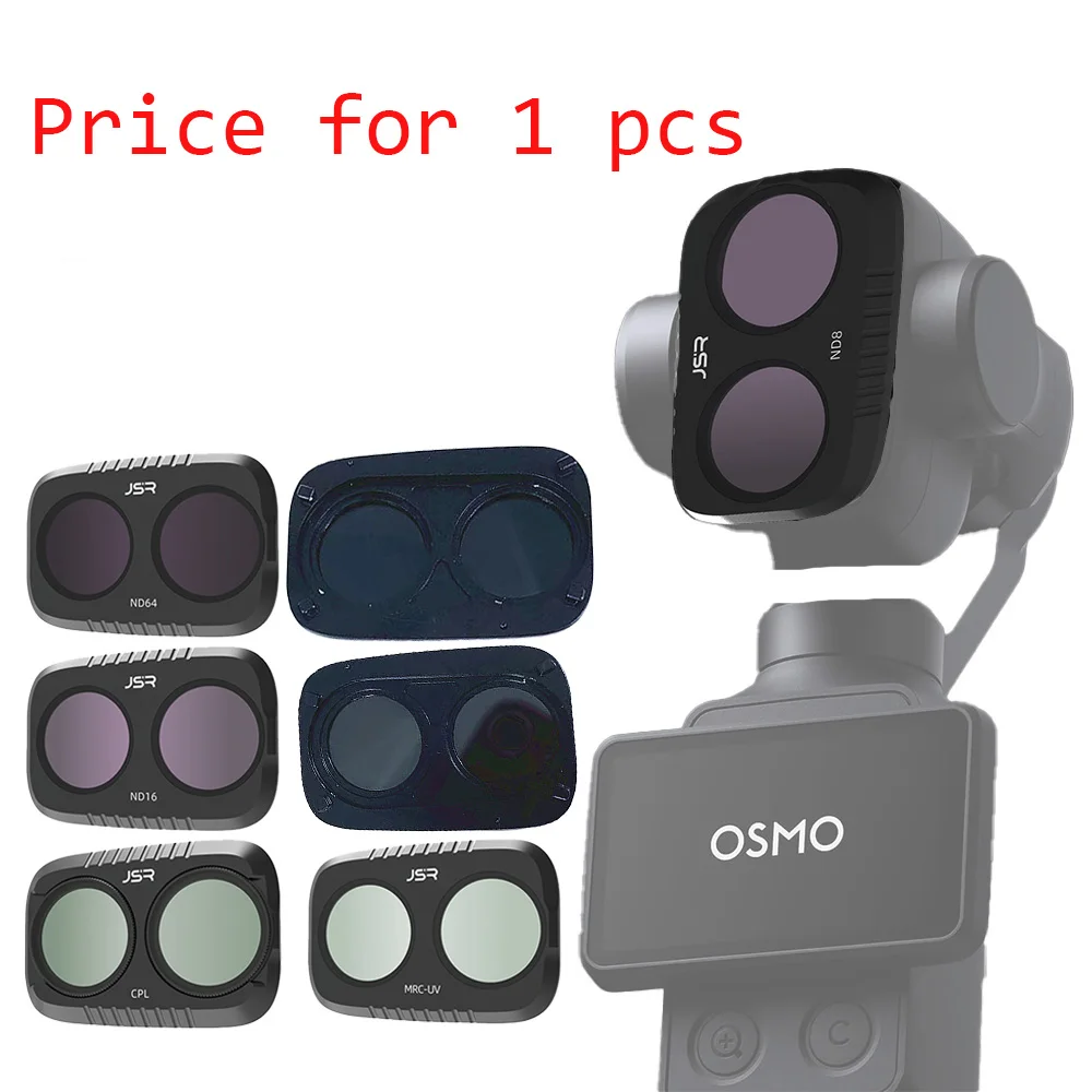 Image of Pocket4P Filter UV CPL Star Night ND8 ND16 ND32 ND64 Black Mist GND8 GND16 Variable VND nur für DJI Osmo Pocket 4P PRO