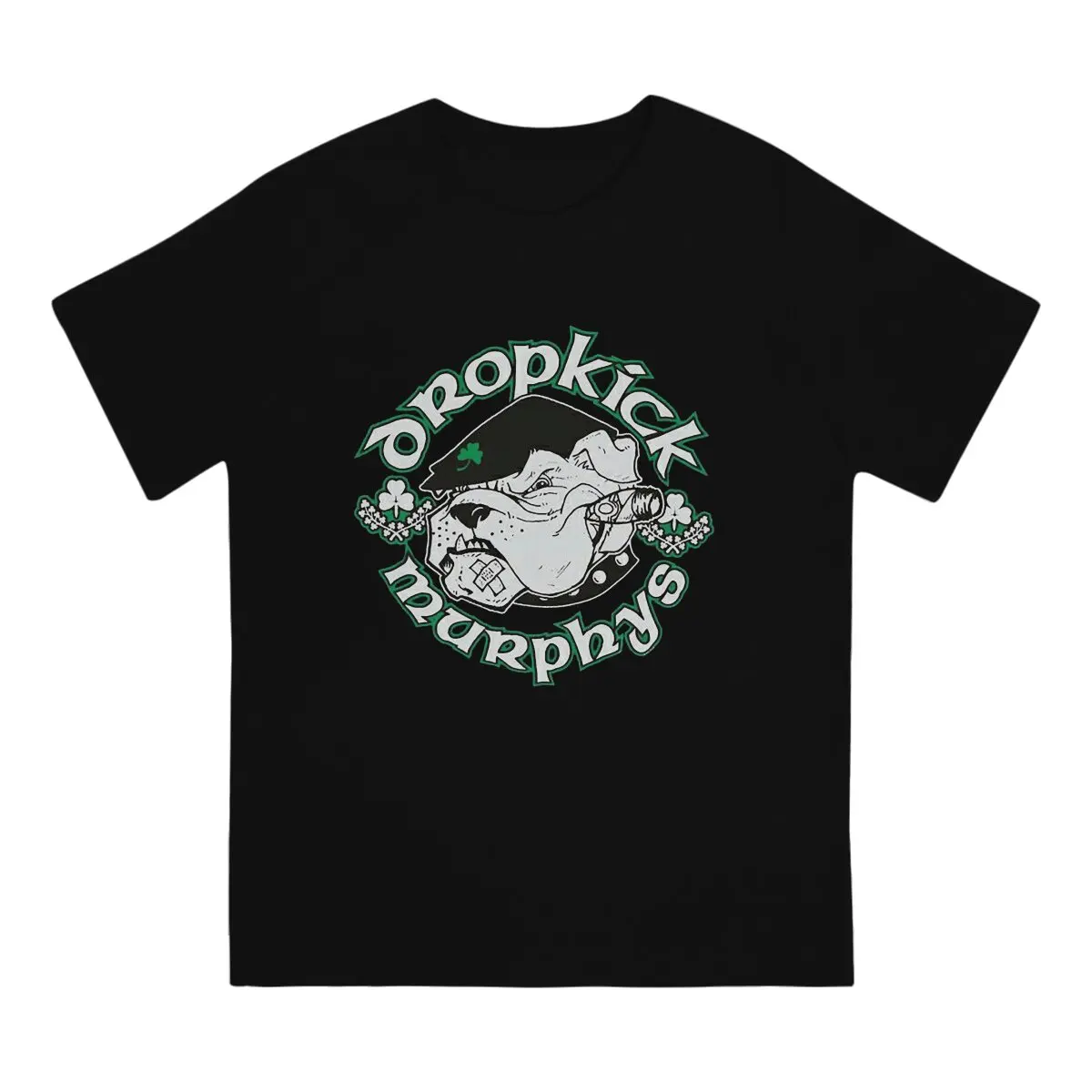 Dog Men's T Shirts Dropkick Murphys Vintage Tees Short Sleeve Round Collar T-Shirts Pure Cotton Unique Clothes