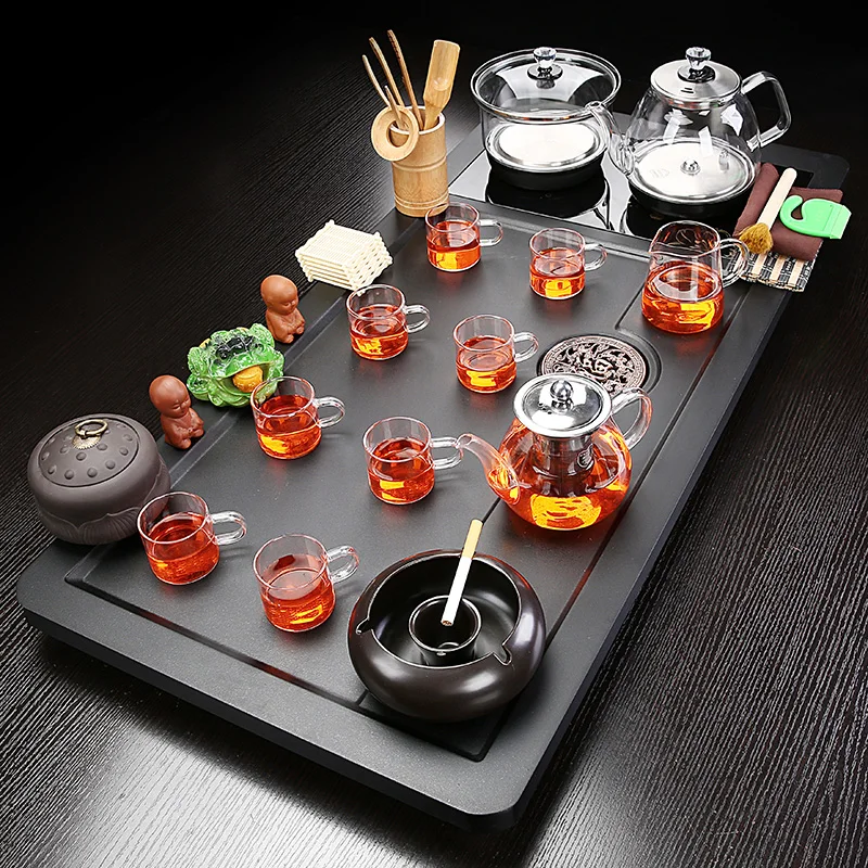 Juego De té mate para exteriores, vajilla De cerámica, juego De té Samovar De porcelana portátil, vajilla para ceremonia, Juego De Te, decoración del hogar