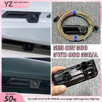 Original For Audi A3 S3 A3 8Y 2021--- 5E3 827 566 5E3827566 5WD980556 5WD 980 556 A Reverse image with trajectory Higi Line