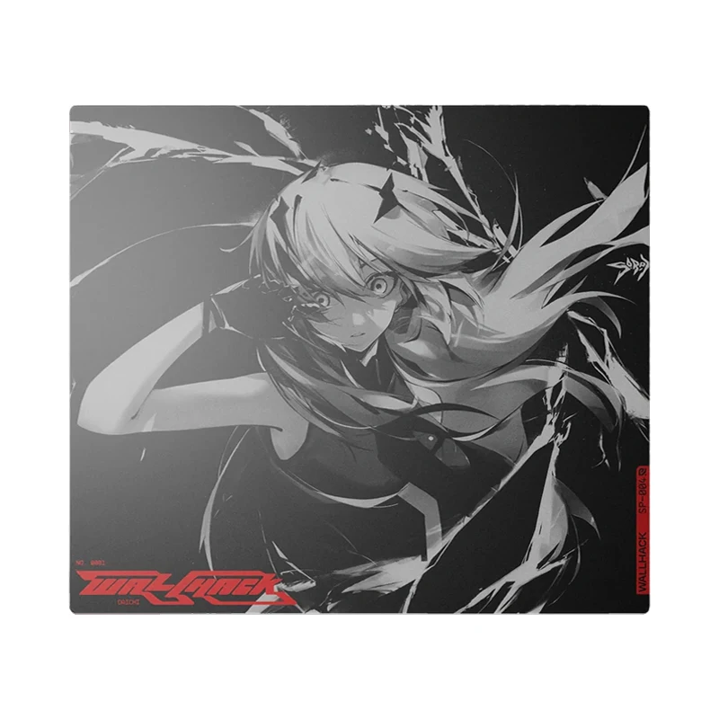 W-Wallhack SP-004 Glass Mousepad Frenzy SORA Frosted Surface