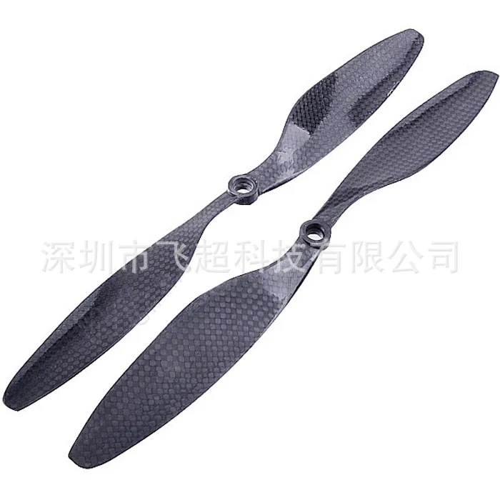 10 pairs of 8045 full carbon fiber forward and reverse propellers 8.0 * 4.5 propeller four or six axis multi-rotor carbon fiber
