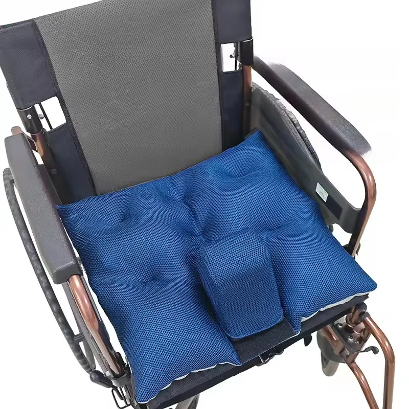 Upgrade Widen Wheelchair Anti Sliding Seat Cushion Anti Pressure Ulcer Cushion Enlarge Elderly Hemiplegic Nursing Seat Cushion