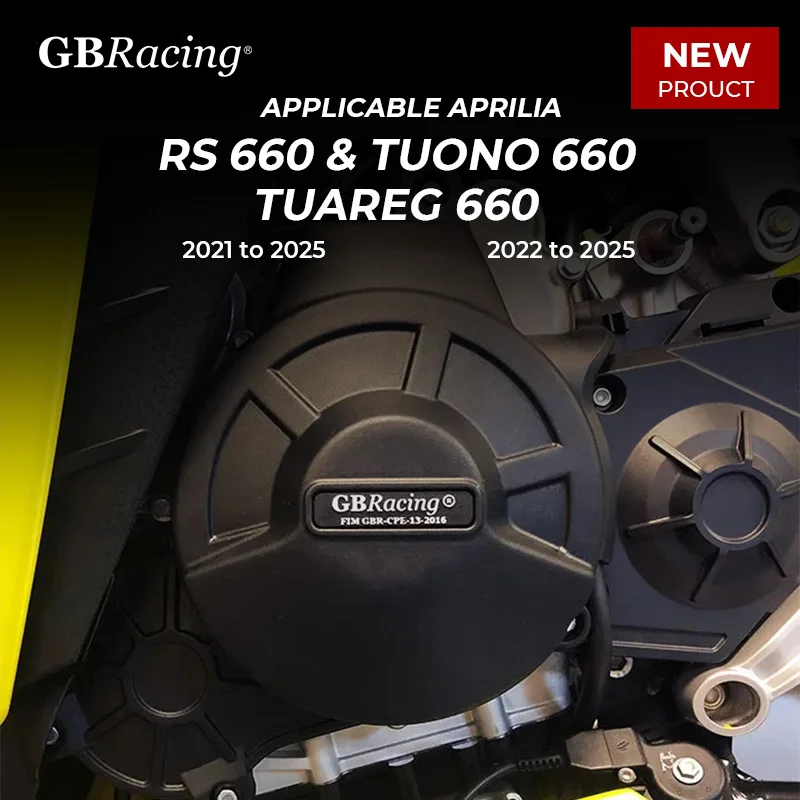 

Original GBRacing For APRILIA RS 660 Secondary Engine Cover SET 2021-2024 Alternator Cover Clutch Cover Water Pump Cover