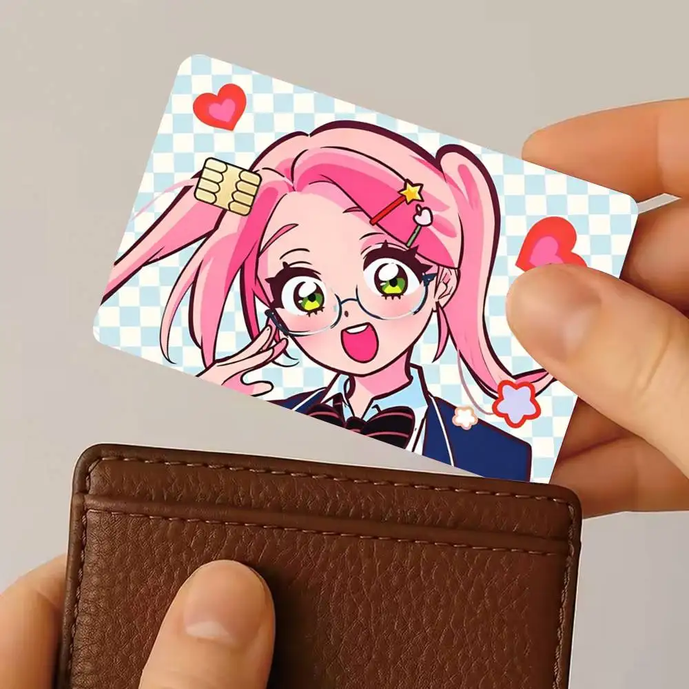 Alien S-Stage Mizi  Credit Card HD Stickers Game Card Decal Small Chip Waterproof Sticker Gift