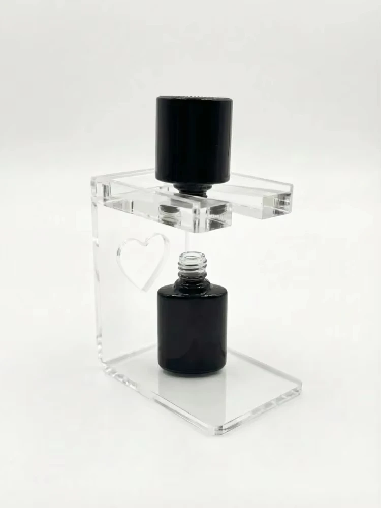 Acrylic Nail Polish Inversion Rack, Leak-proof Nail Polish Bottle Holder, Manicure Tool Organizer for Salon & Home Use