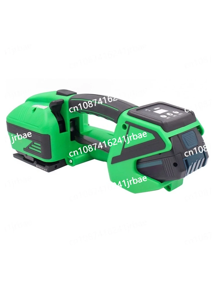 

Portable electric baler Automatic bundling hot melt packing tensioner