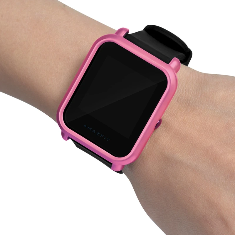 Watch Protective Case Compatible For Xiaomi Huami Amazfit Bip Youth, PC Material Case+Screen Protector