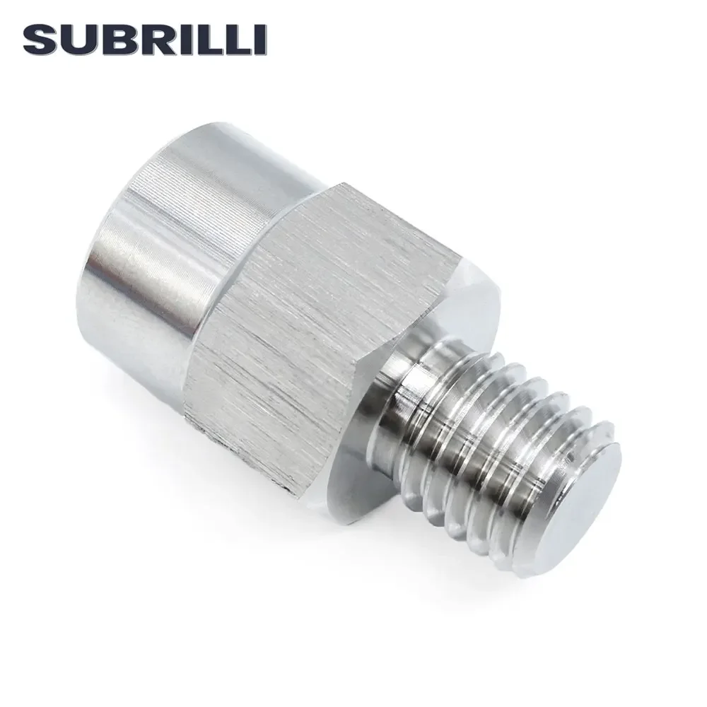 Imagem -02 - Subrilli Adaptador de Aço M12 Macho para Rosca Macho 1624t Fêmea para M12 Macho Polidor Adaptador de Moedor de Ângulo