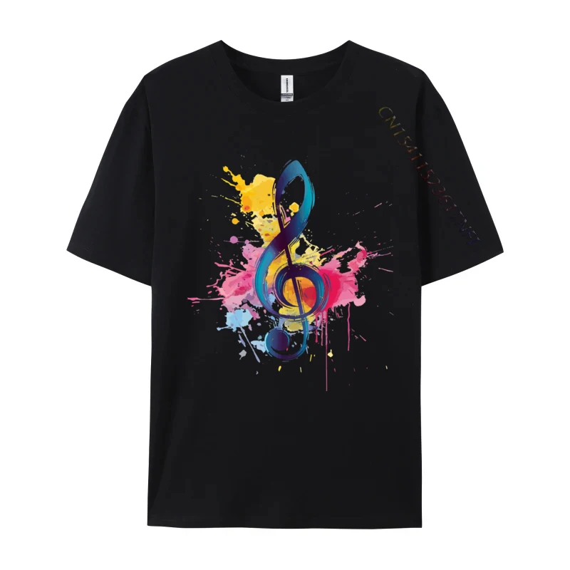 Musicians Music Treble Clef DJ Musicians Music Treble Clef DJ Men T-Shirt New Arrival Autumn Cotton Tops Shirts Tops Shirts