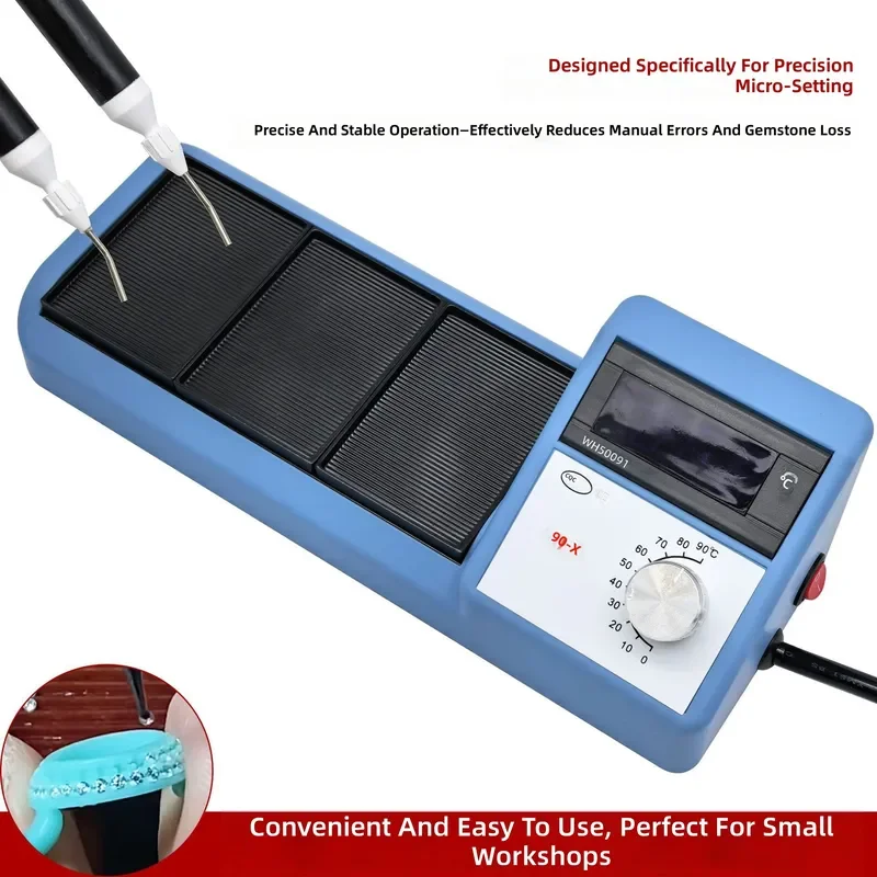 for Vacuum Thermal Energy Micro Wax Setting Machine Stone Setting Diamond Suction Device Temperature Control Jewelry Tool