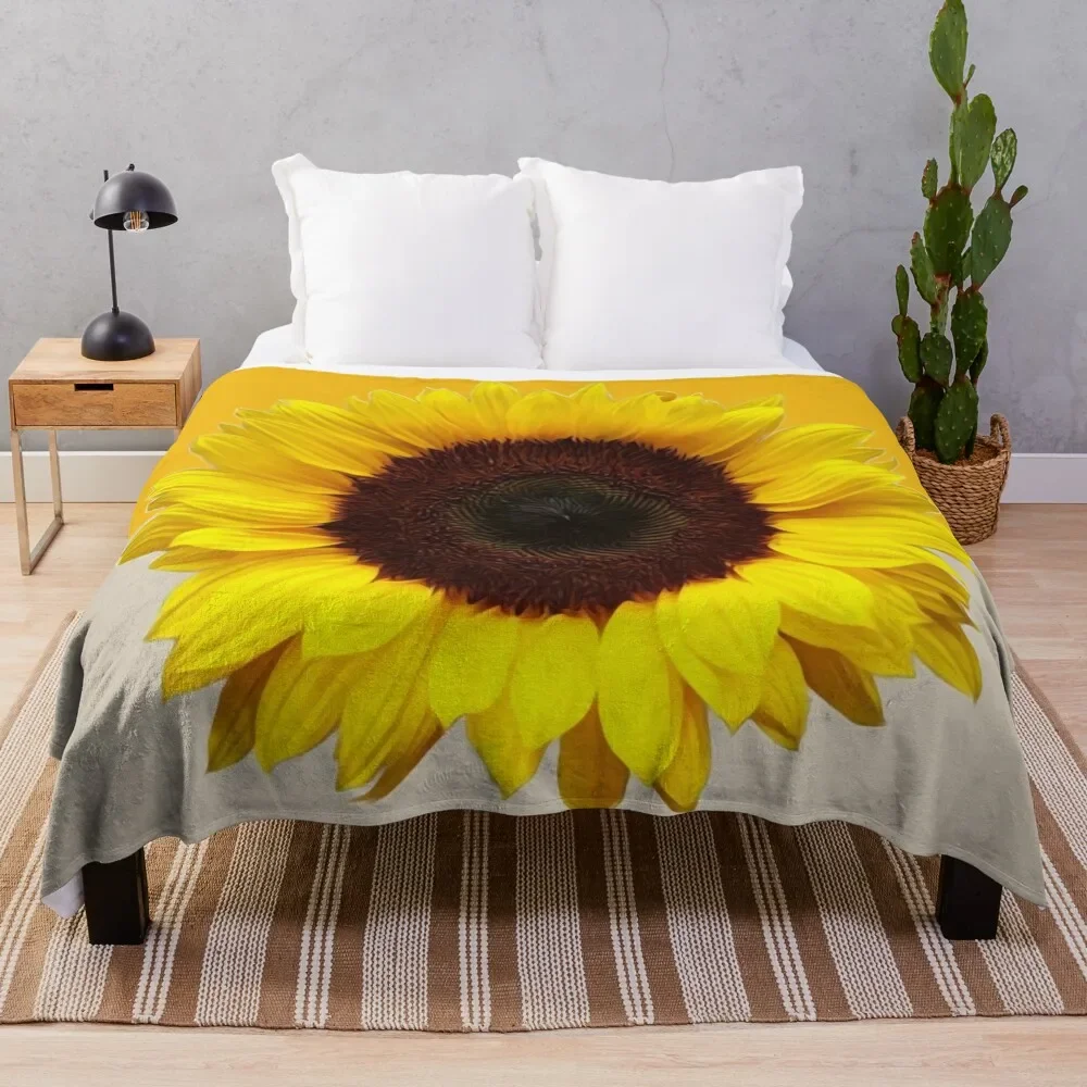 

Sunflower Throw Blanket warm winter Luxury Designer Luxury Throw Blankets