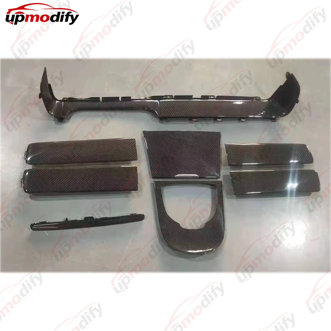 New Design Dry Carbon Fiber Material Trim Panel Cover Interior Kit for Benz G Class W464 G63 AMG G350 G400 G550 B800 B900 Rocket