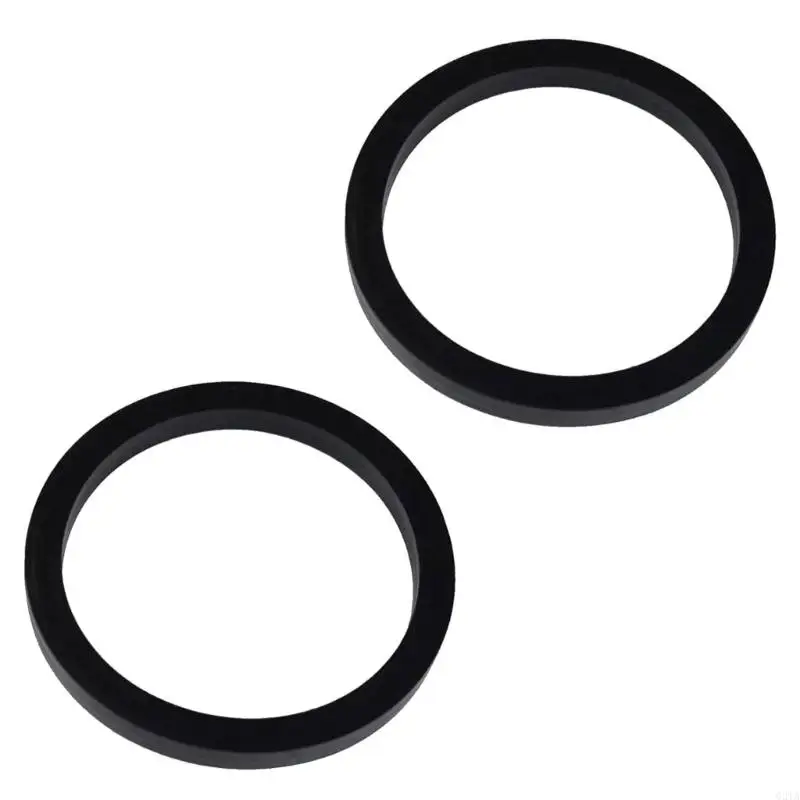   2Pcs Sturdy Rectangular Gaskets Built For Engine Turbocharged Motor Systems Perfect Solution For Leaking Factory Part 3906697