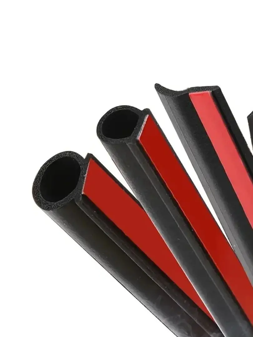 Bande d'étanchéité pour porte de voiture, 3/6m, mastic en caoutchouc pour voiture, Type D, isolation Anti-poussière, insonorisation, bande météo pour fenêtre de voiture, joints en caoutchouc