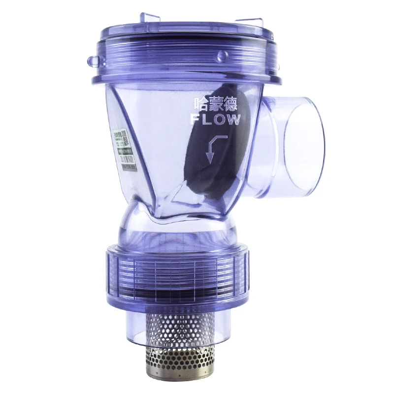 Kitchen check valve sewer anti-backwater check valve wash basin drain check valve PVC 50 universal