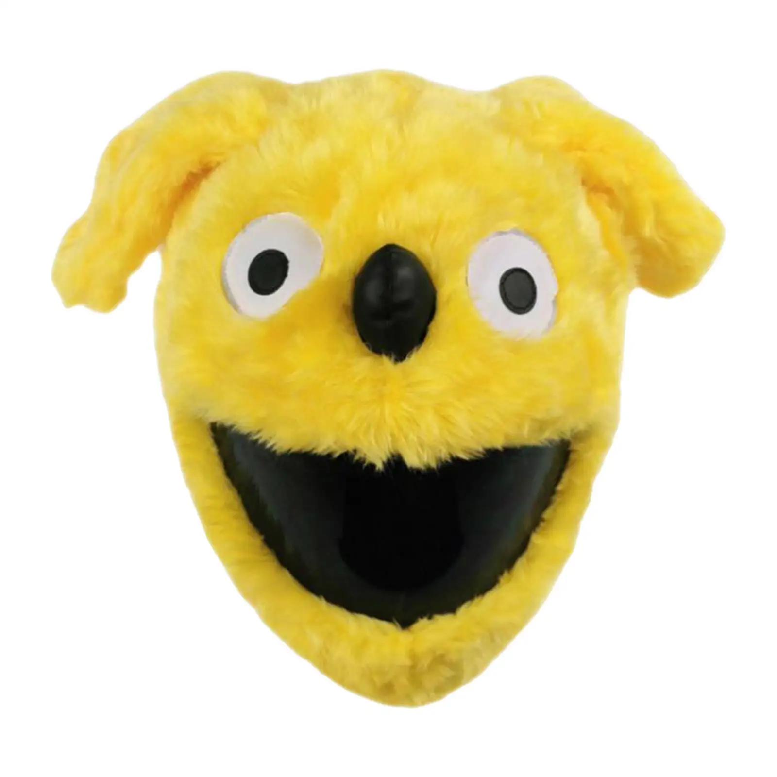 Cartoon Plush Motorcycle Cover Helmet Cover Fun Gifts Eye Catching And Universal Riders Riding Fun