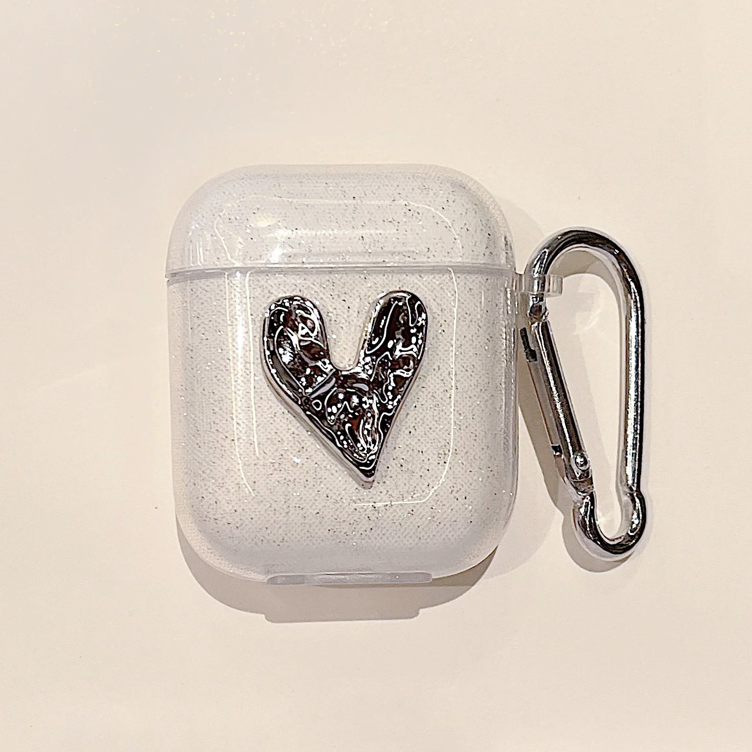 Fone de ouvido Bluetooth com arco rosa espumante, adequado para Apple AirPods 1, 2 Geração, Pro3 Geração