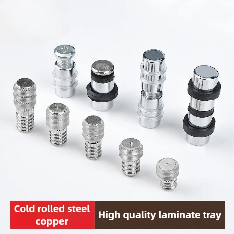 4/8PCS Wardrobe Shelf Studs Pegs Metal Shelves Bracket Wine Cabinet Glass Plate Fixed Holder Furniture Hardware Accessories