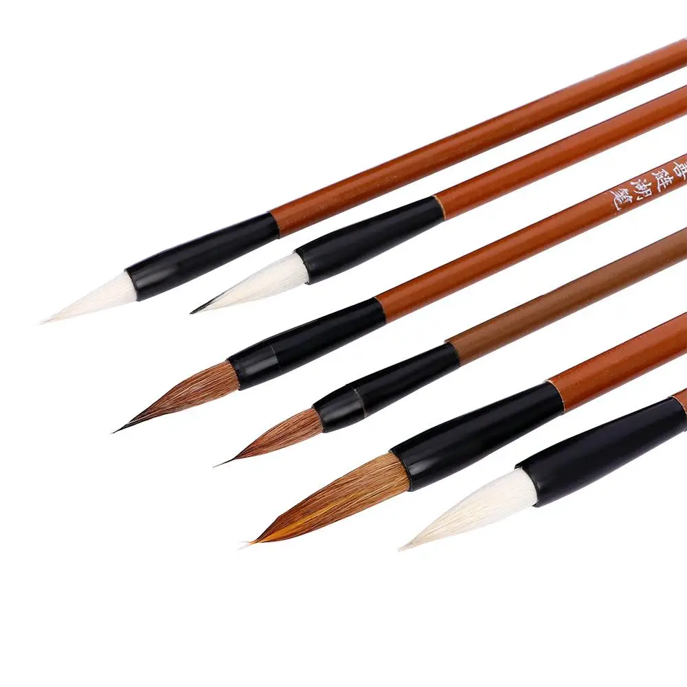 Kalligraphie-Schreibpinsel, Malpinsel, Wolfshaar, Übungs-Schreibpinsel, Schreibpinsel, traditionelle chinesische Kalligraphie