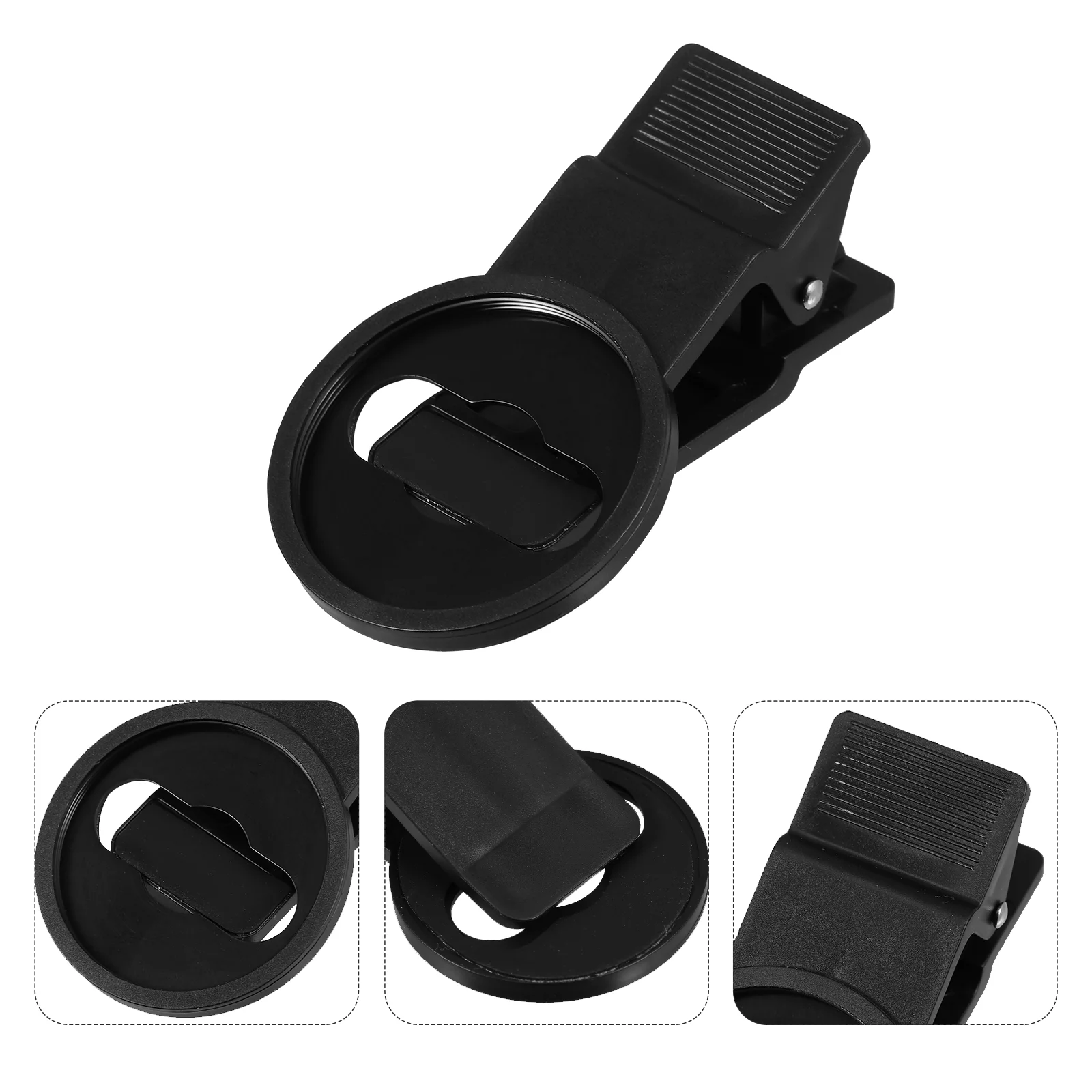 2 Pcs Phone Lens Clip Mobile Clips Universal Phones External Photography Camera