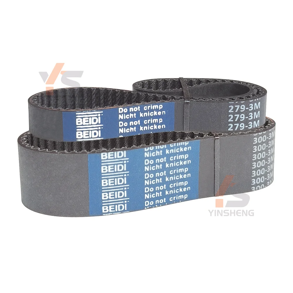 طول 546-696 مم، حزام توقيت HTD 3M، لأنظمة النقل مثل طابعات DIY/CNC/3D، حزام مسنن متزامن 3M