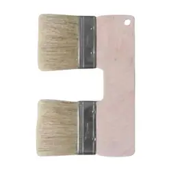 Double Paint Brush | Brushes for Acrylic Painting | 3-inch Double Brush Wall Brush Painting Tool Texture Brush for Art Craft