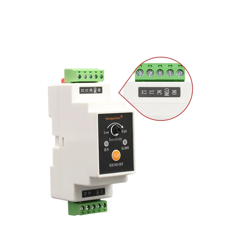 RS485 Rail Water Detector Controller Water Lekkage Alarm